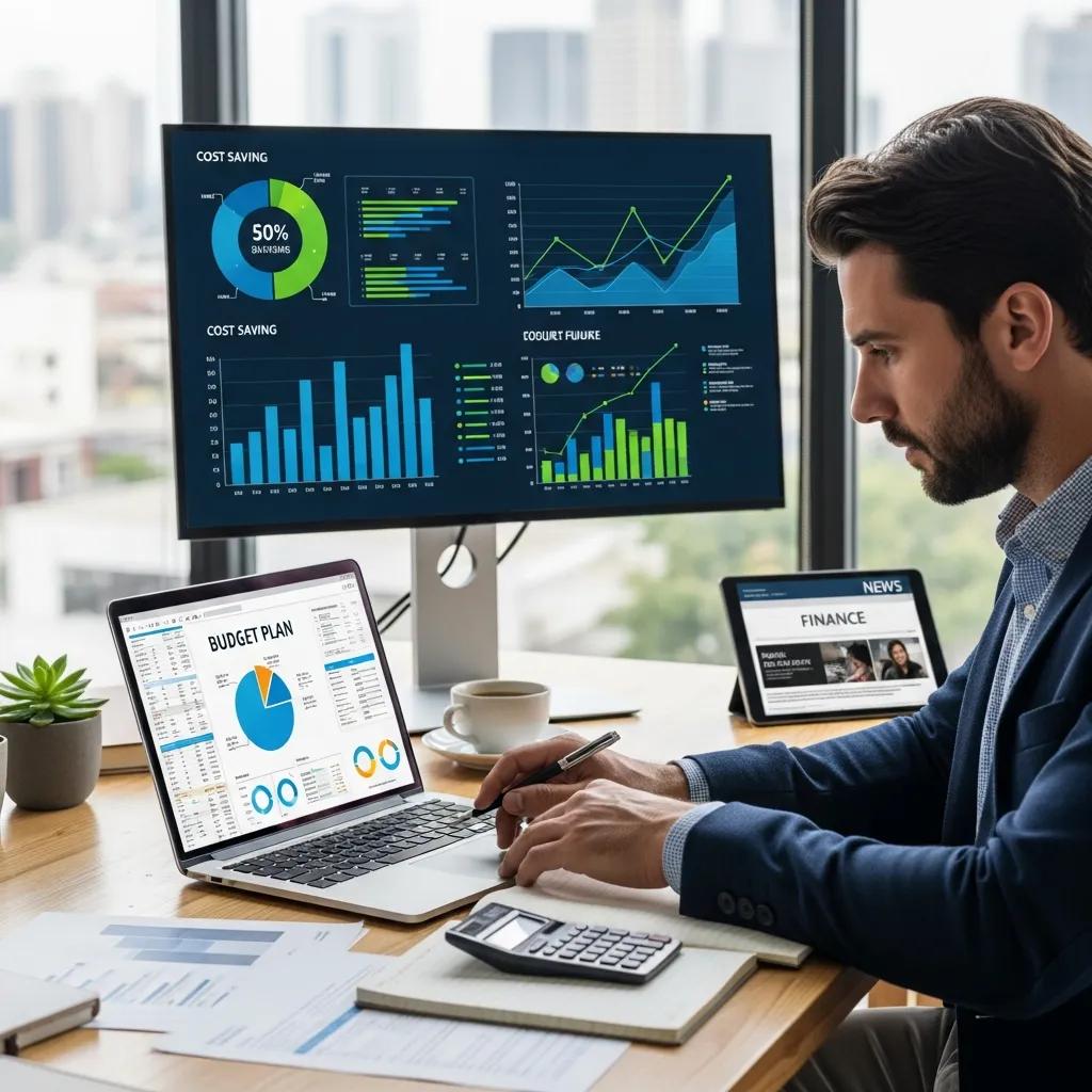 Marketing lead reviewing budget and messaging performance for an SMS program